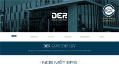 Desktop Screenshot of groupe-der.com